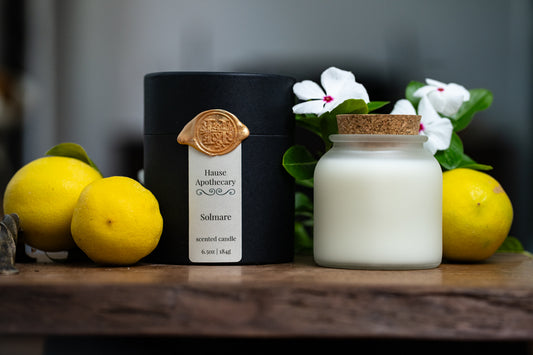 Solmare · 8oz Apothecary Candle · Solis Collection