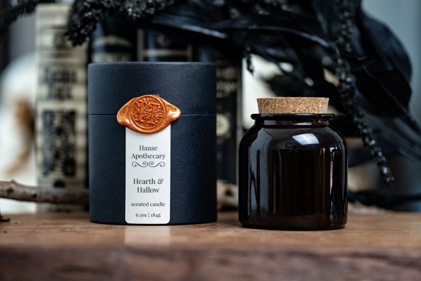 Hearth & Hallow · 8oz Apothecary Candle · Arcana Collection